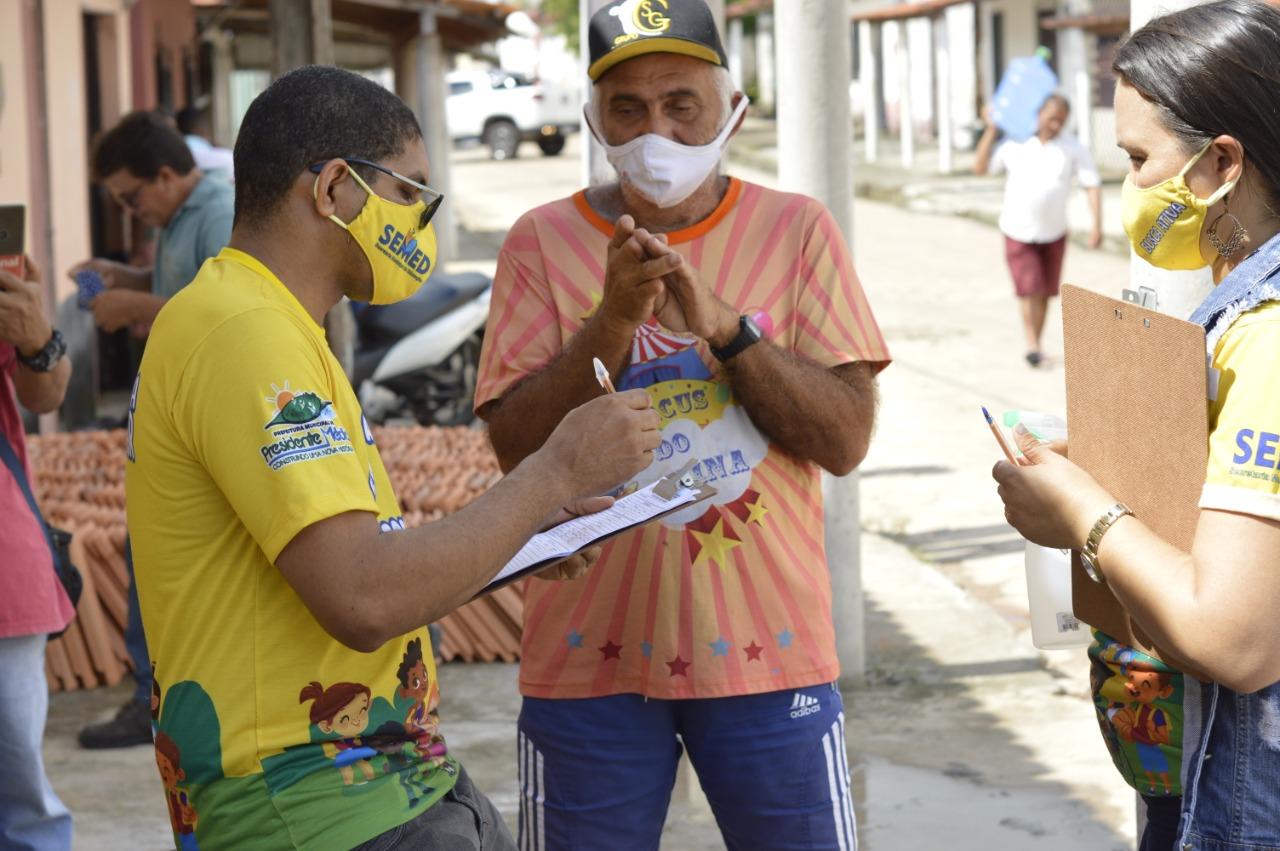 Prefeito Dr. Caçula Coelho participa do Dia D do Programa Busca Ativa Escolar