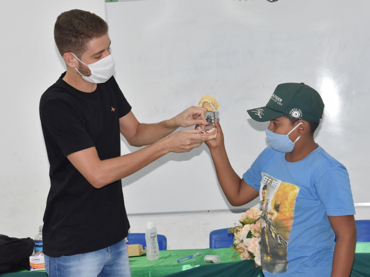 PSE inicia atividades na Escola Cândido Pereira de Sousa