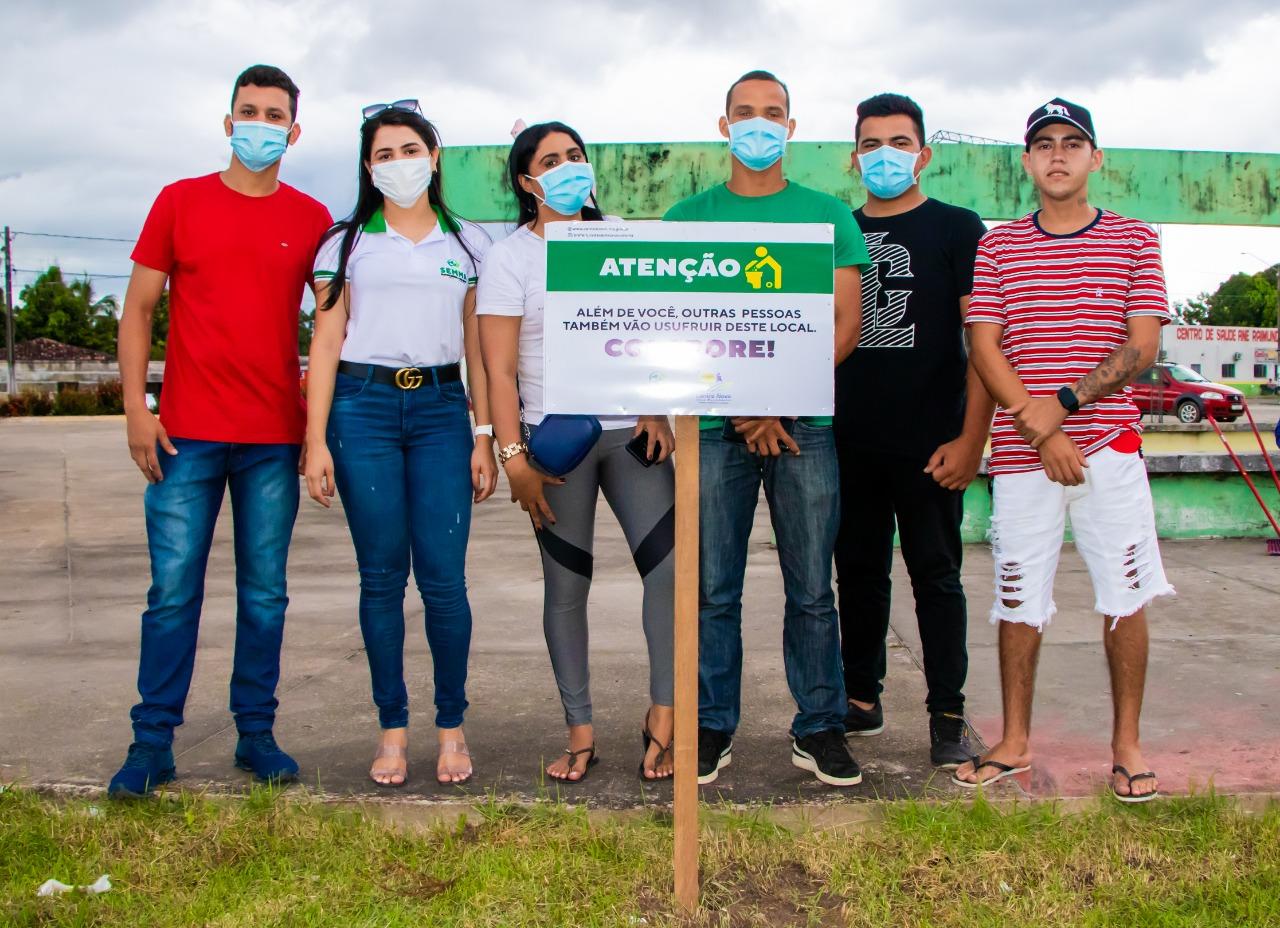 SEMMAS promove ação de sensibilização e preservação do meio ambiente em Centro Novo