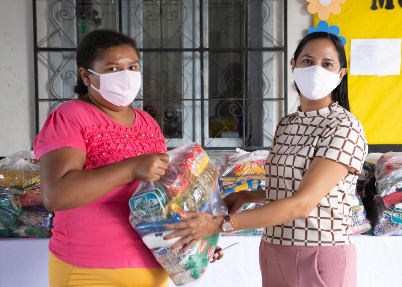 Merenda escolar começa a ser distribuída aos alunos de Centro Novo do Maranhão