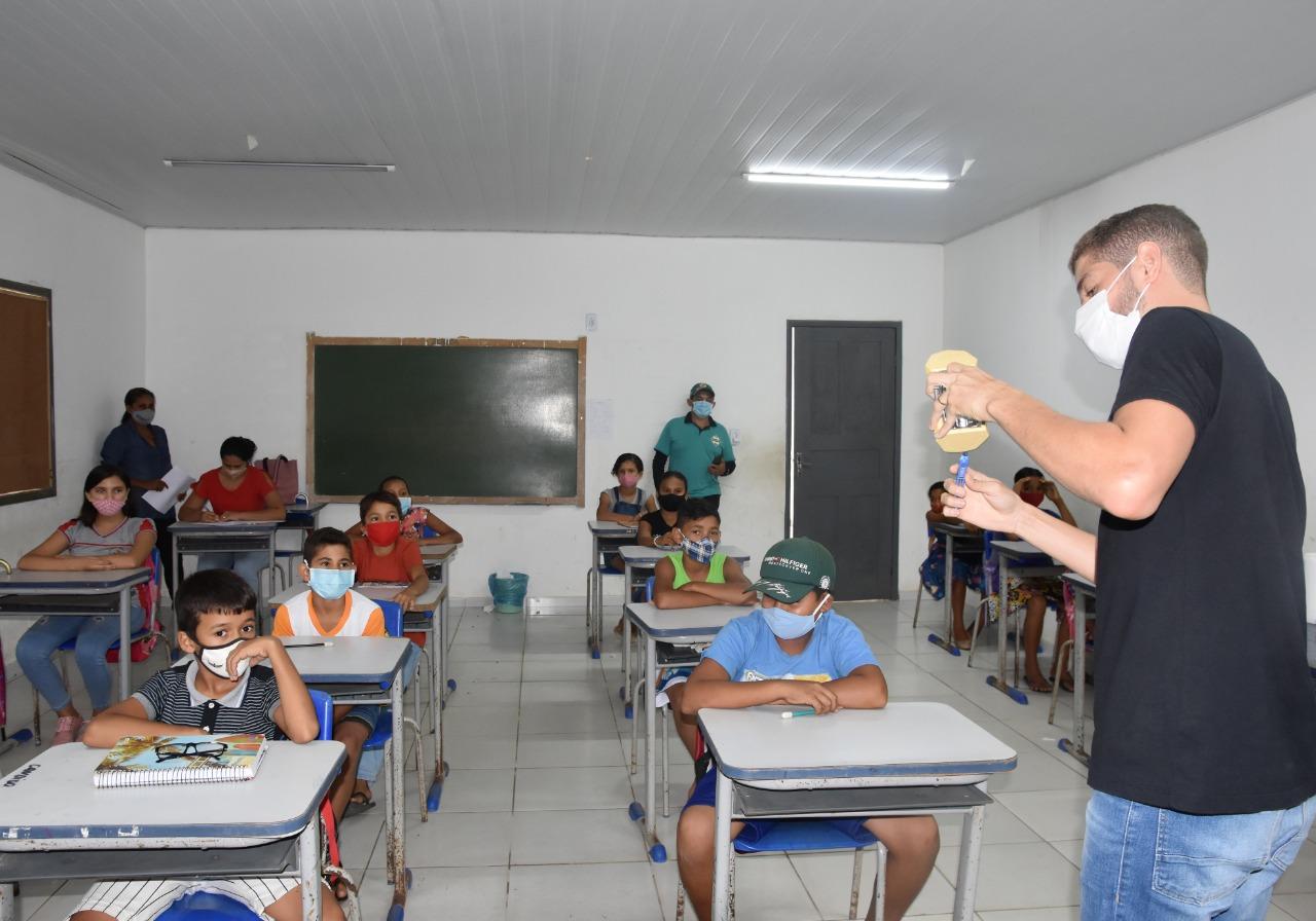 PSE inicia atividades na Escola Cândido Pereira de Sousa