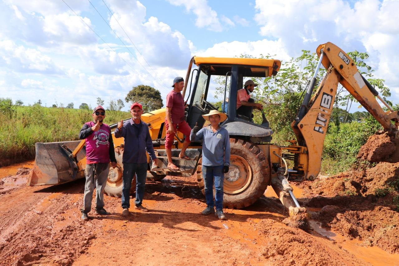 Recuperação de vicinais continua melhorando condições de acesso a povoados em Centro Novo do Maranhão