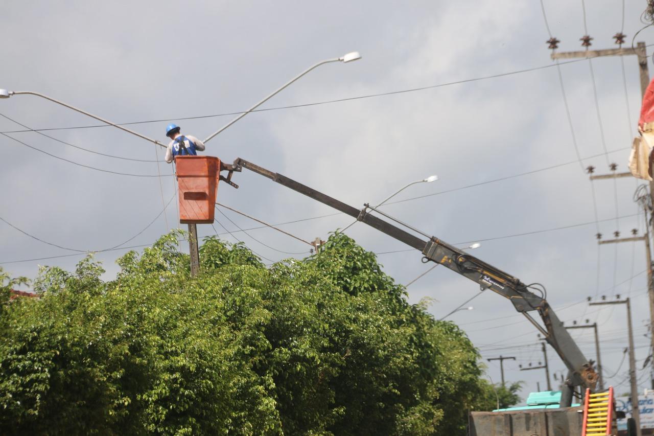 Prefeitura de Centro Novo do Maranhão começa a melhorar o sistema de iluminação com lâmpadas de led