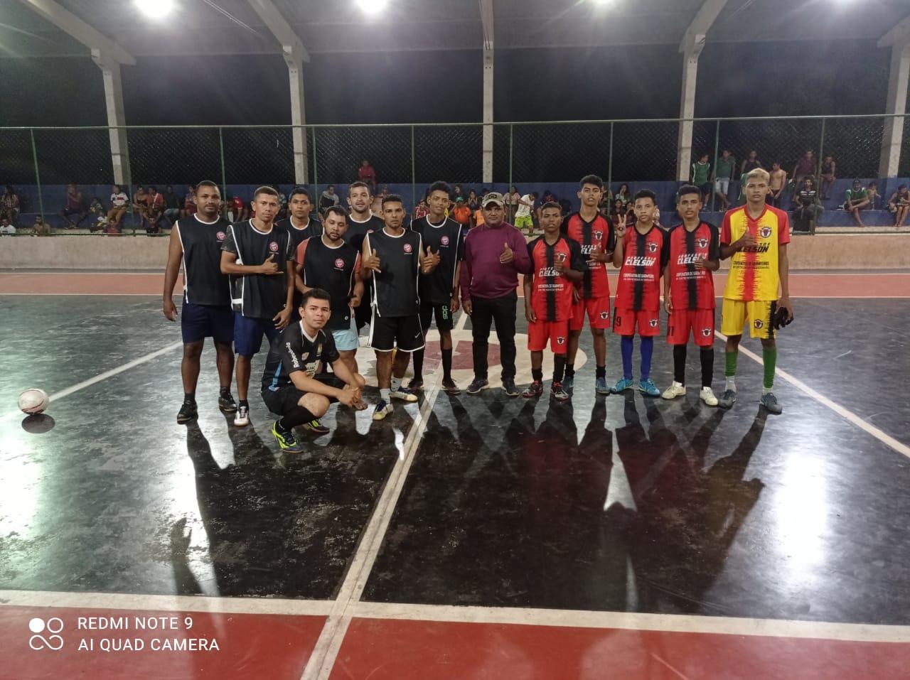 Vereador Marcos mantém apoio ao esporte centronovense e estimula realização de torneio de futsal em Chega Tudo