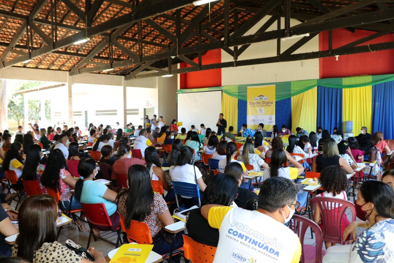 Abertura da Jornada Pedagógica 2021 em Centro Novo do Maranhão