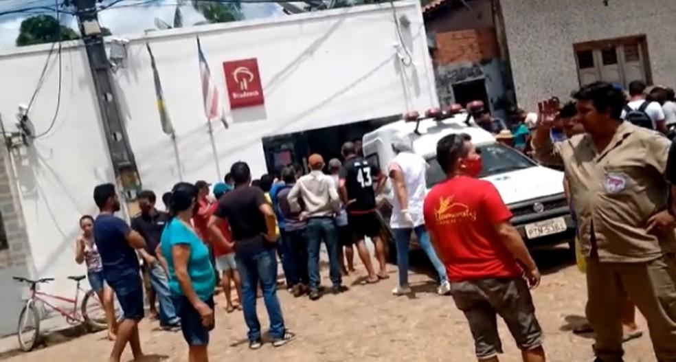 Dois vigilantes são mortos durante tentativa de assalto a agência bancária em Vitória do Mearim