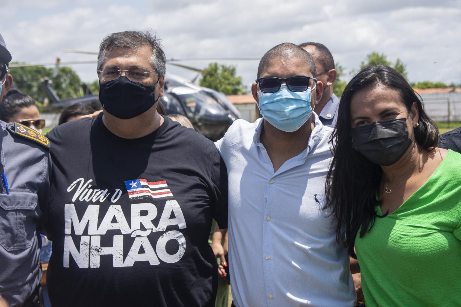 Governador Flávio Dino anuncia obras no município de Presidente Médici