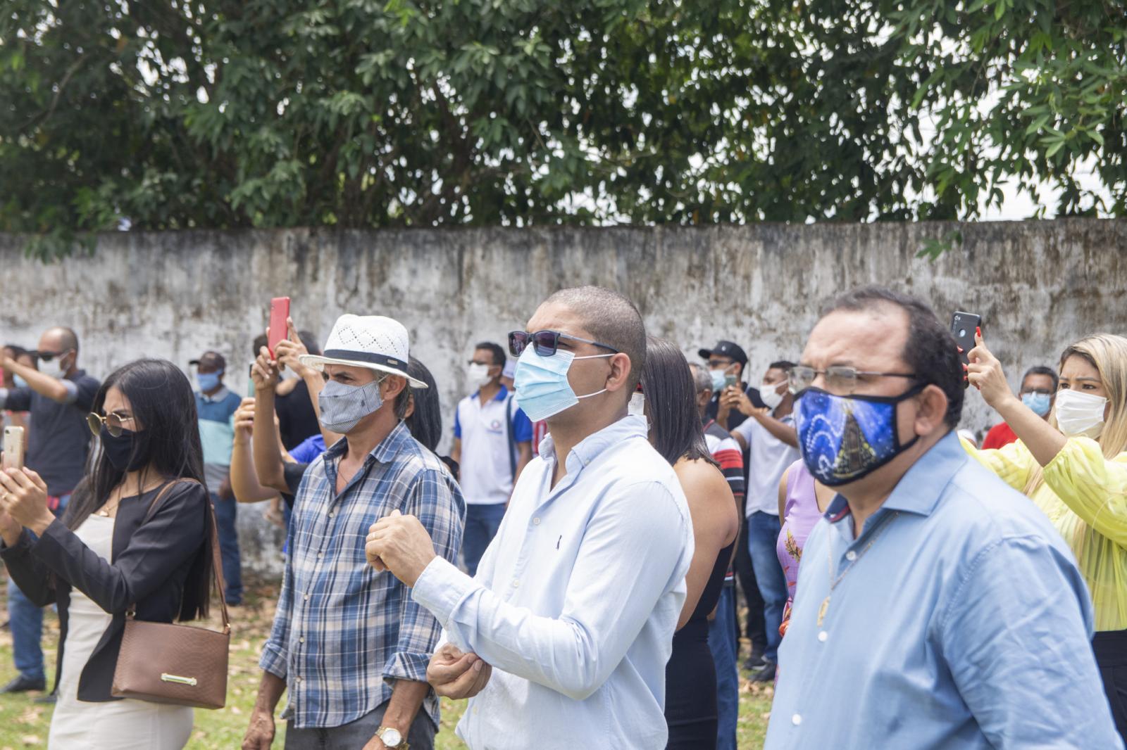 Governador Flávio Dino anuncia obras no município de Presidente Médici