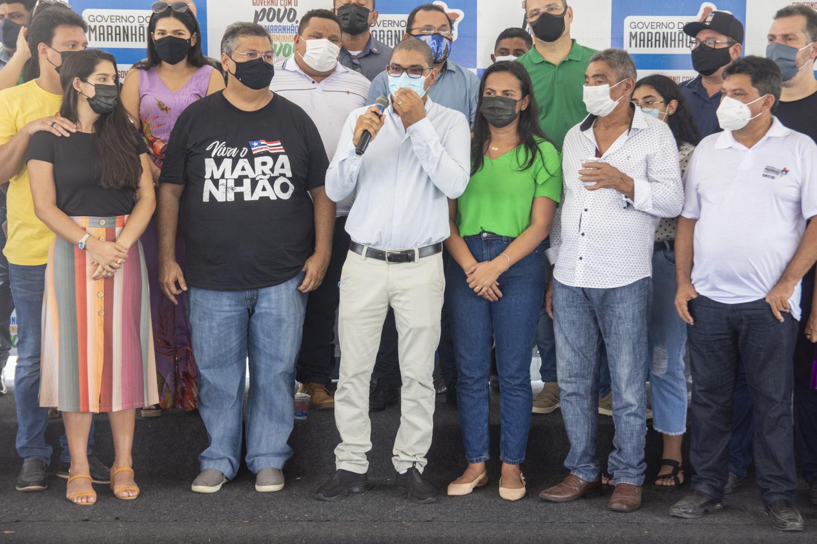 Governador Flávio Dino anuncia obras no município de Presidente Médici