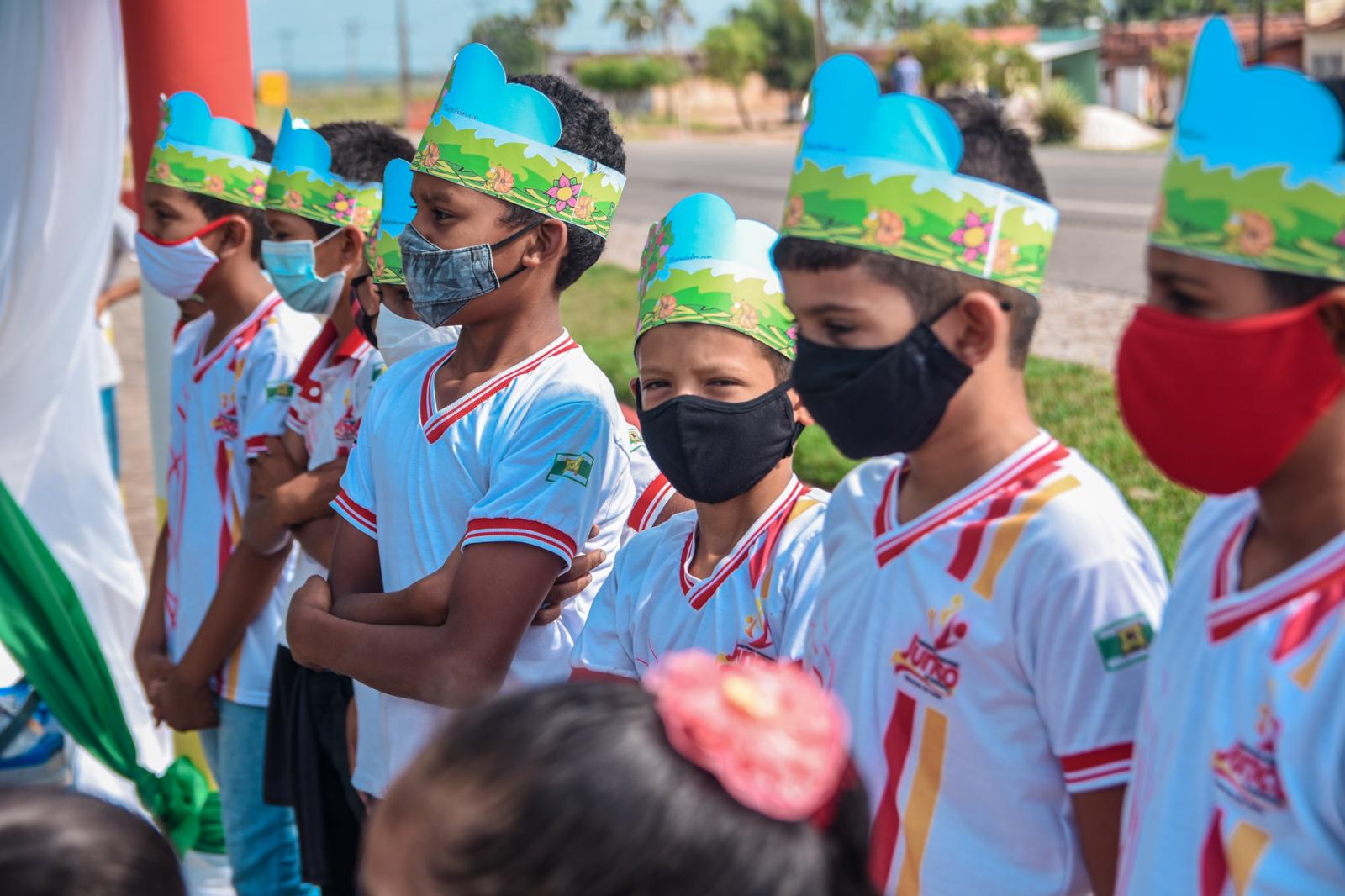 Plante uma esperança! Junco do Maranhão celebrou o Dia da Árvore com plantio de mudas e entrega dos cartões do Agente Jovem Ambiental