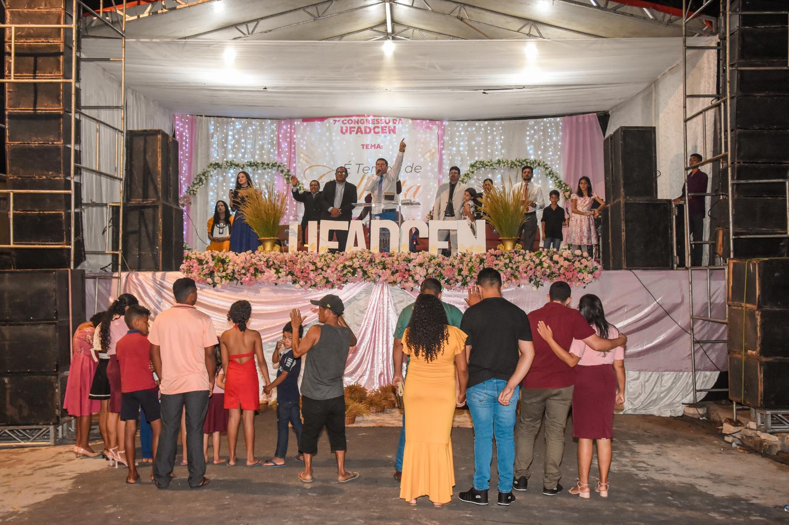 Abertura do 7º Congresso da UFADCEN movimentou Centro Novo do Maranhão