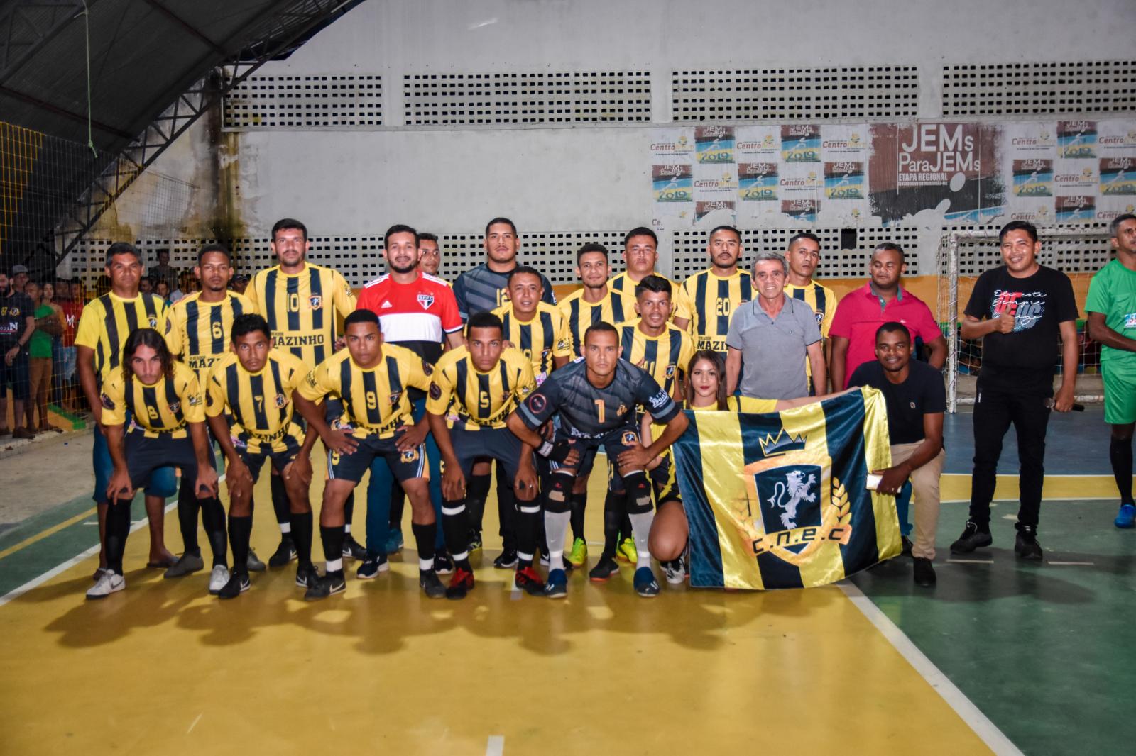 C.N.E.C vence o Campeonato Municipal de Futsal Masculino de Centro Novo do Maranhão