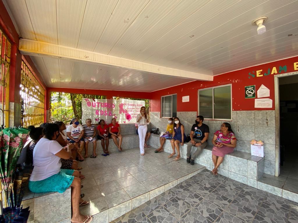 Campanha Outubro Rosa no foco das ações nas unidades básica de saúde de Junco do Maranhão