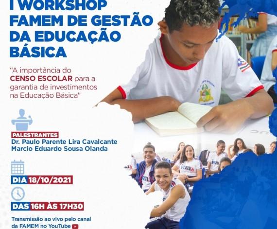 Famem promove workshop sobre gestão da Educação Básica