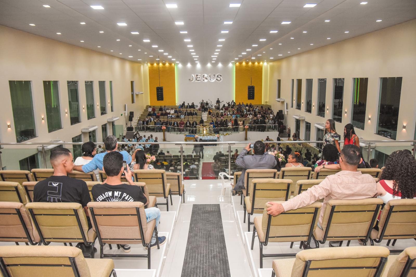 O templo Central da Assembleia de Deus foi inaugurado sob muita emoção