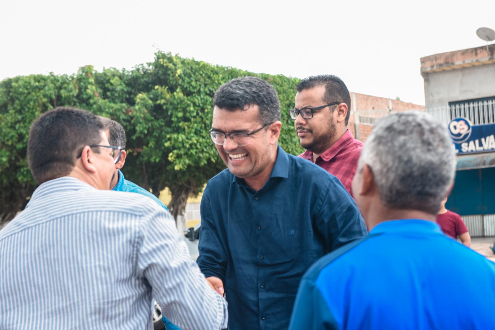 Lahesio Bonfim visita Maracaçumé para dialogar com lideranças