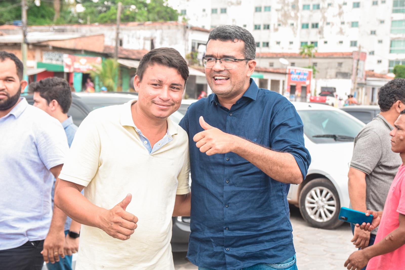 Lahesio Bonfim visita Maracaçumé para dialogar com lideranças