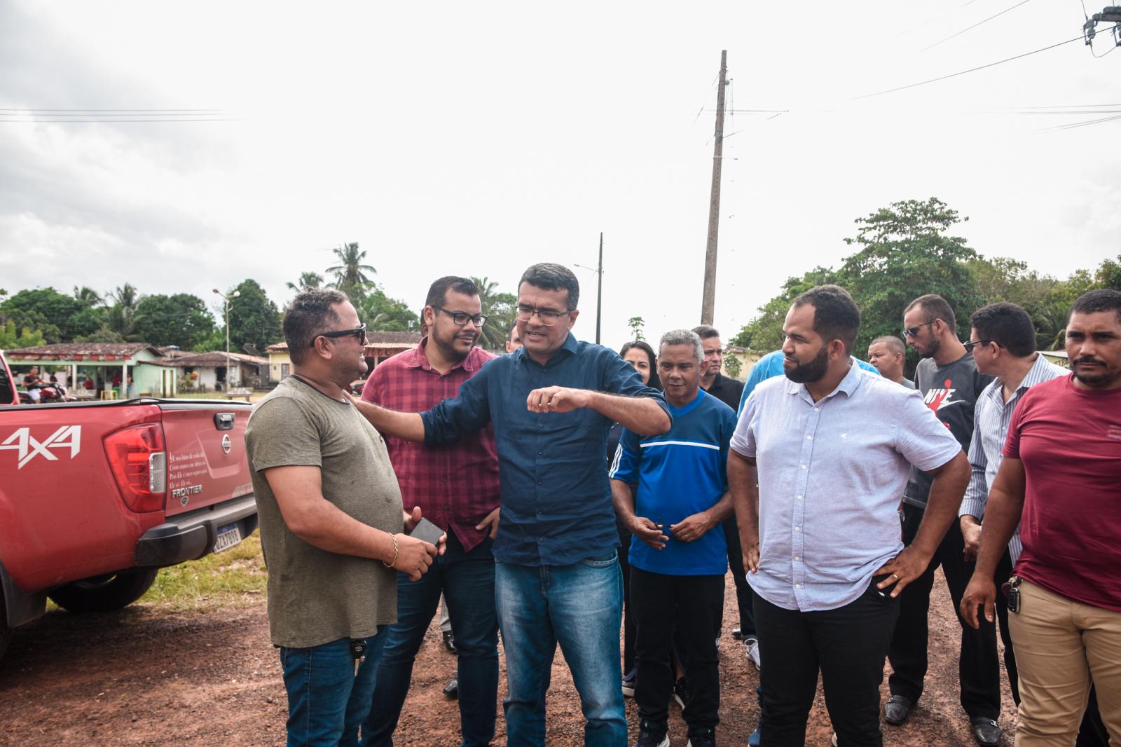 Lahesio Bonfim visita Maracaçumé para dialogar com lideranças