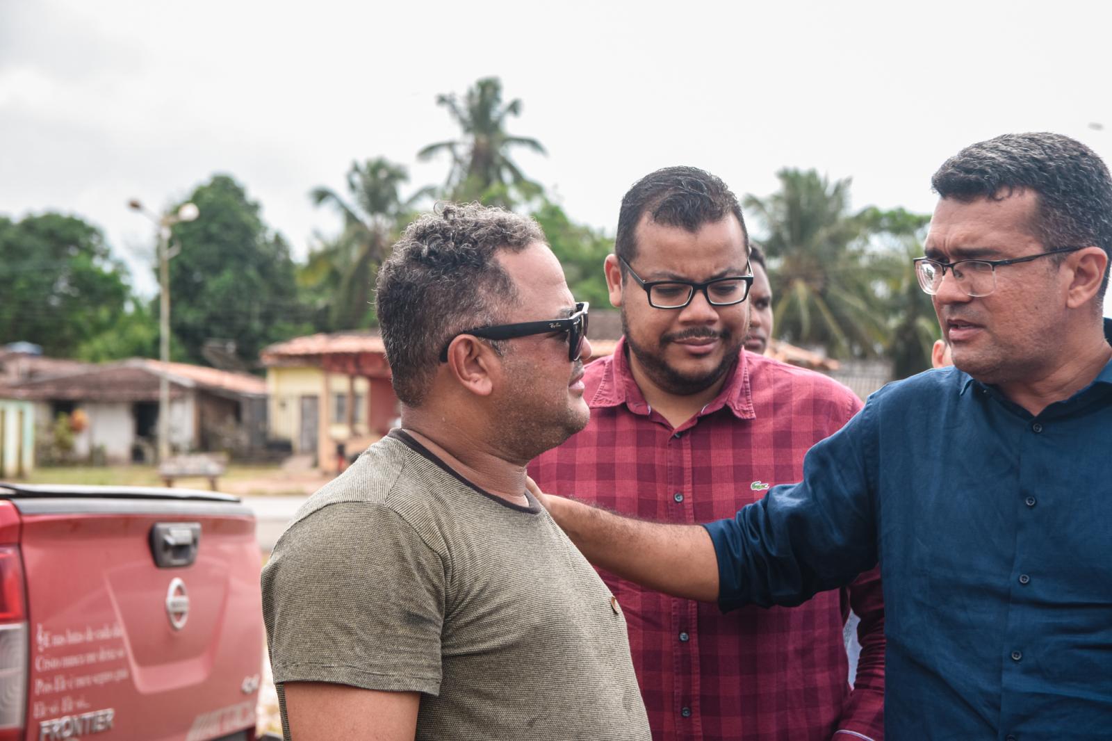 Lahesio Bonfim visita Maracaçumé para dialogar com lideranças