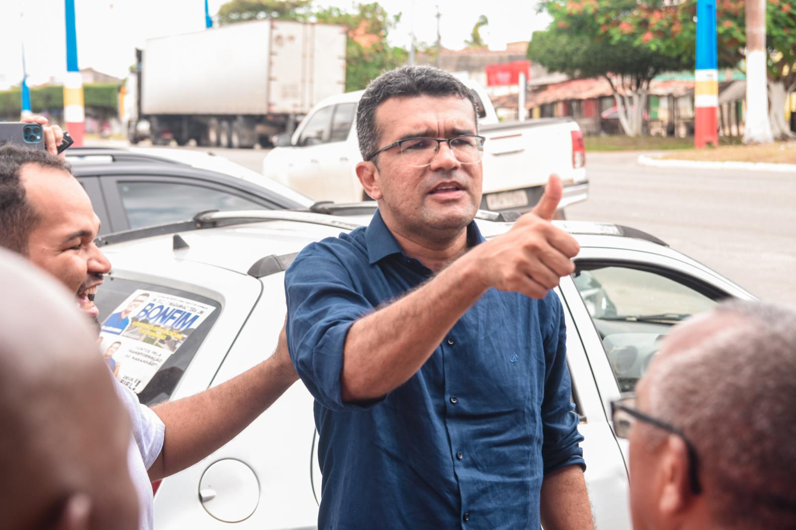 Lahesio Bonfim visita Maracaçumé para dialogar com lideranças