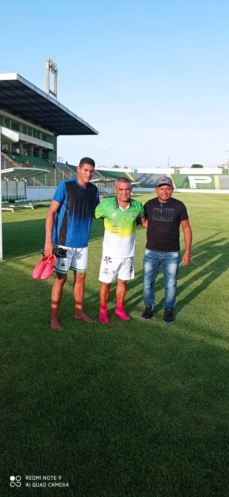 Com apoio do vereador Marcos, jogadores participam de teste no Paragominas Futebol Clube