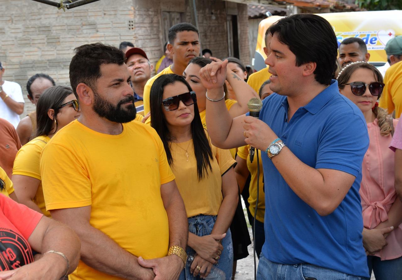 Prefeito Junior Garimpeiro entrega ambulância e inaugura escola em um fim de semana de sonhos realizados