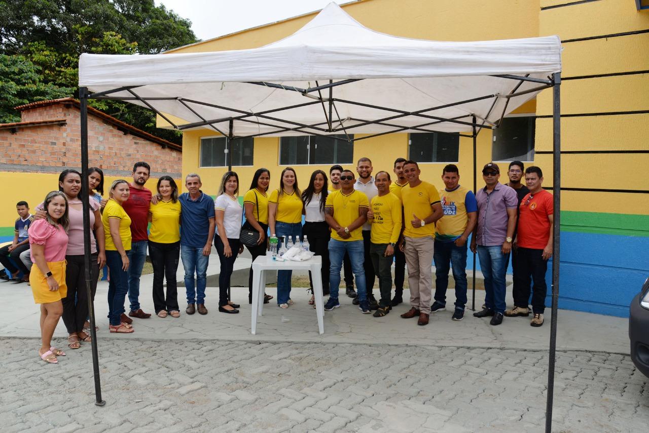 Prefeito Junior Garimpeiro entrega ambulância e inaugura escola em um fim de semana de sonhos realizados