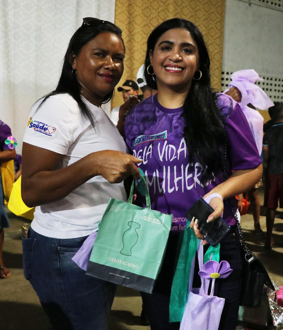 Semana marcada pela caminhada das mulheres centronovenses pelo fim da violência contra a mulher