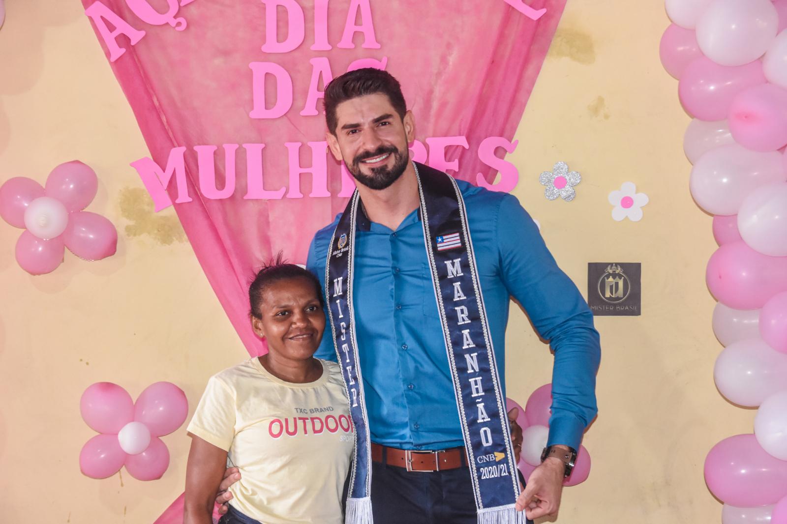 Mister Maranhão promove ação social em Junco, sua cidade natal