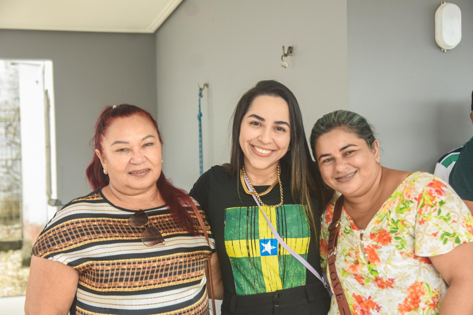 Deputada Daniela e pré-candidata a deputada federal Amanda Gentil somam forças a Dr. Kaian em Governador Nunes Freire