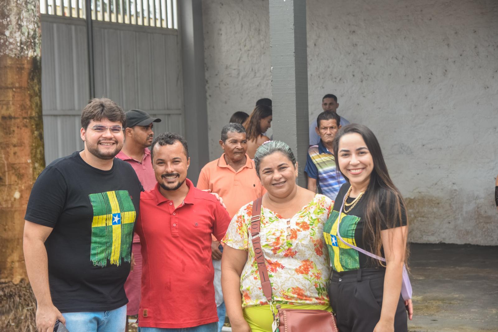 Deputada Daniela e pré-candidata a deputada federal Amanda Gentil somam forças a Dr. Kaian em Governador Nunes Freire