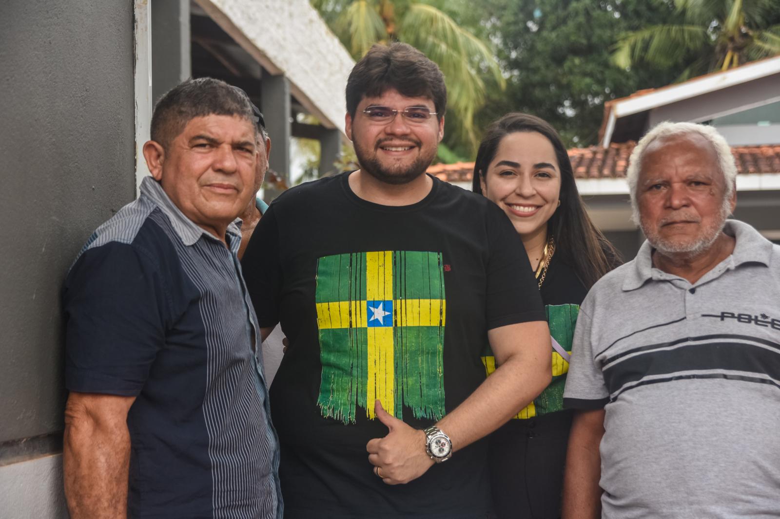 Deputada Daniela e pré-candidata a deputada federal Amanda Gentil somam forças a Dr. Kaian em Governador Nunes Freire