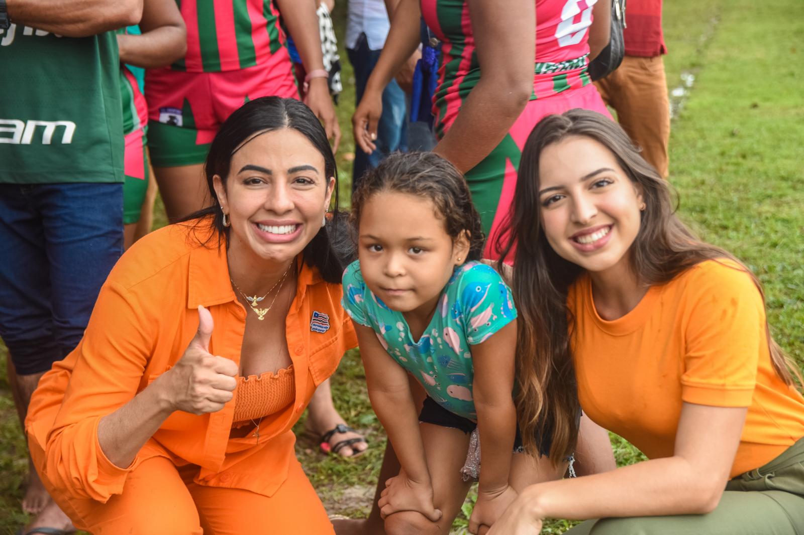 Deputada Daniela e pré-candidata a deputada federal Amanda Gentil somam forças a Dr. Kaian em Governador Nunes Freire