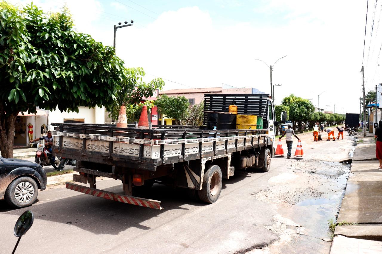 Prefeitura de Centro Novo em parceria com o Governo do Maranhão inicia recuperação da Avenida JK