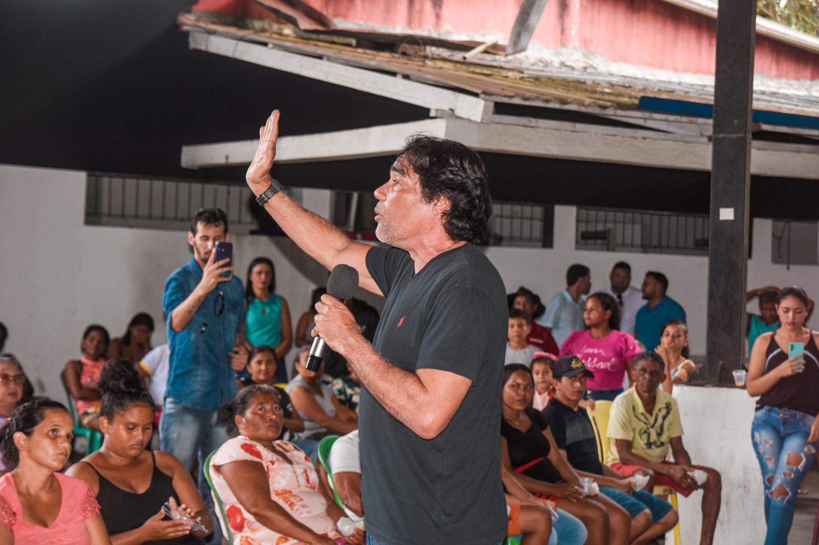 Lobão Filho e Márcio Coutinho promovem roda de conversa em Maracaçumé