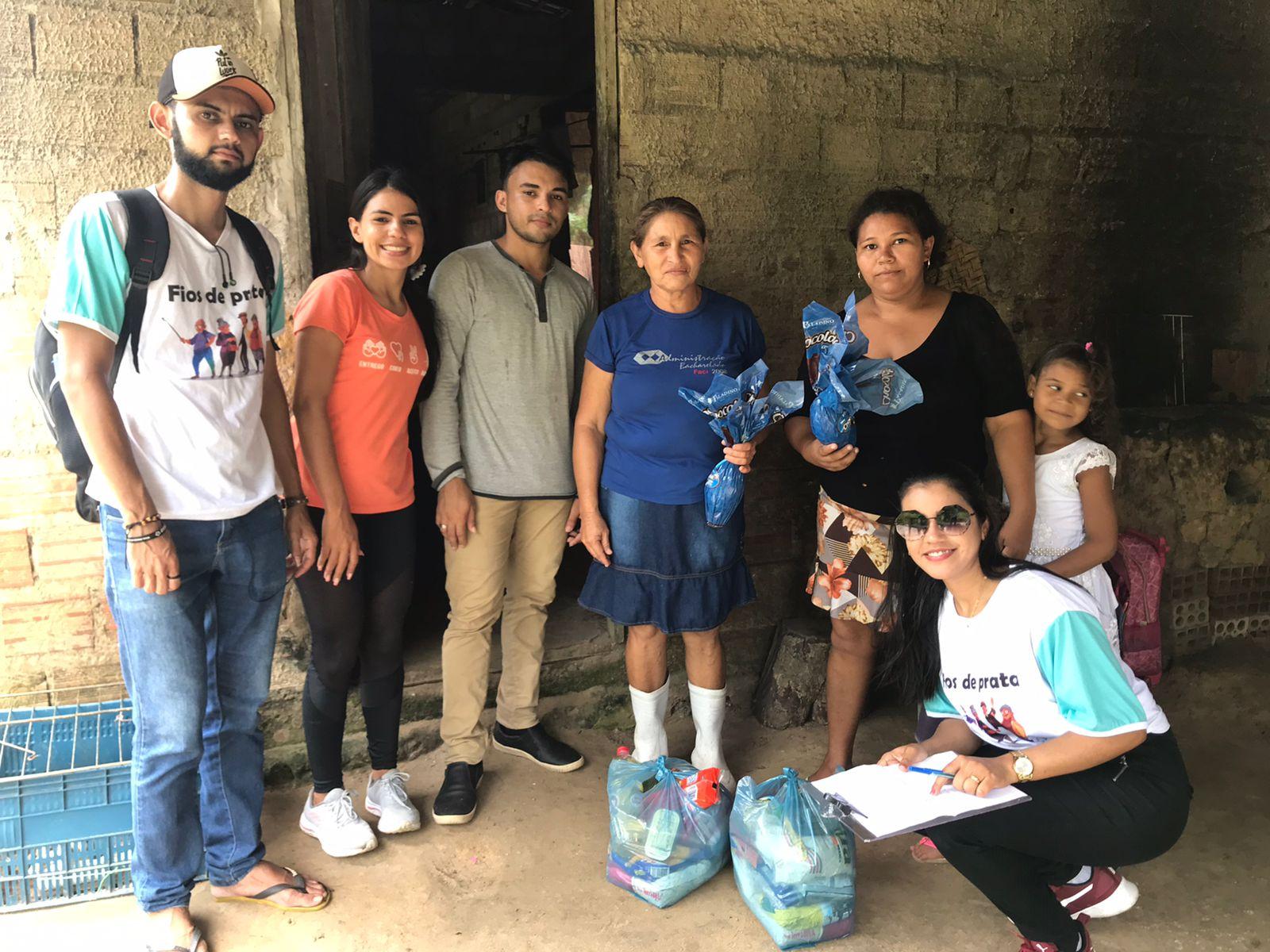 Cestas básicas, ovos de páscoa e peixes para celebrar a Semana Santa em Presidente Médici