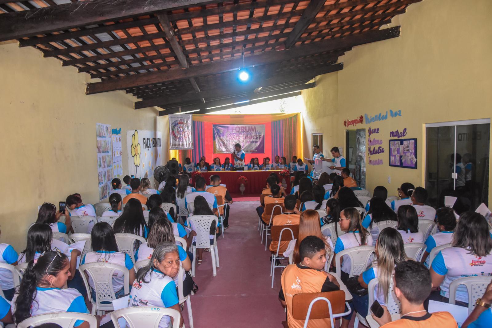 Junco do Maranhão promove o I Fórum Comunitário do Selo Unicef