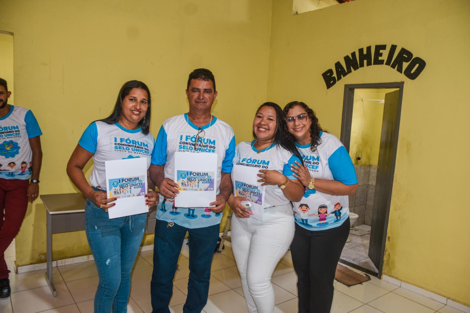 Junco do Maranhão promove o I Fórum Comunitário do Selo Unicef