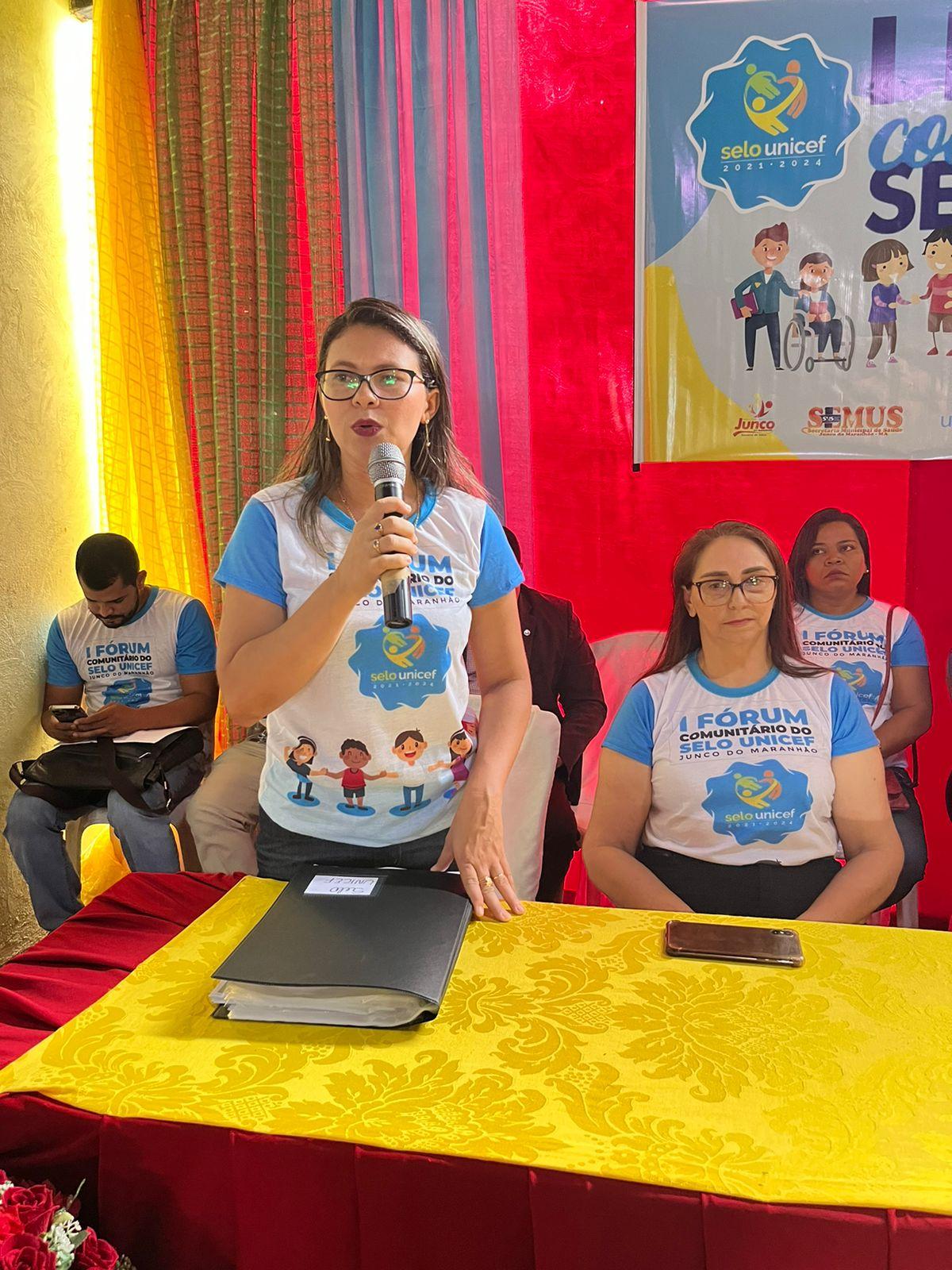 Junco do Maranhão promove o I Fórum Comunitário do Selo Unicef