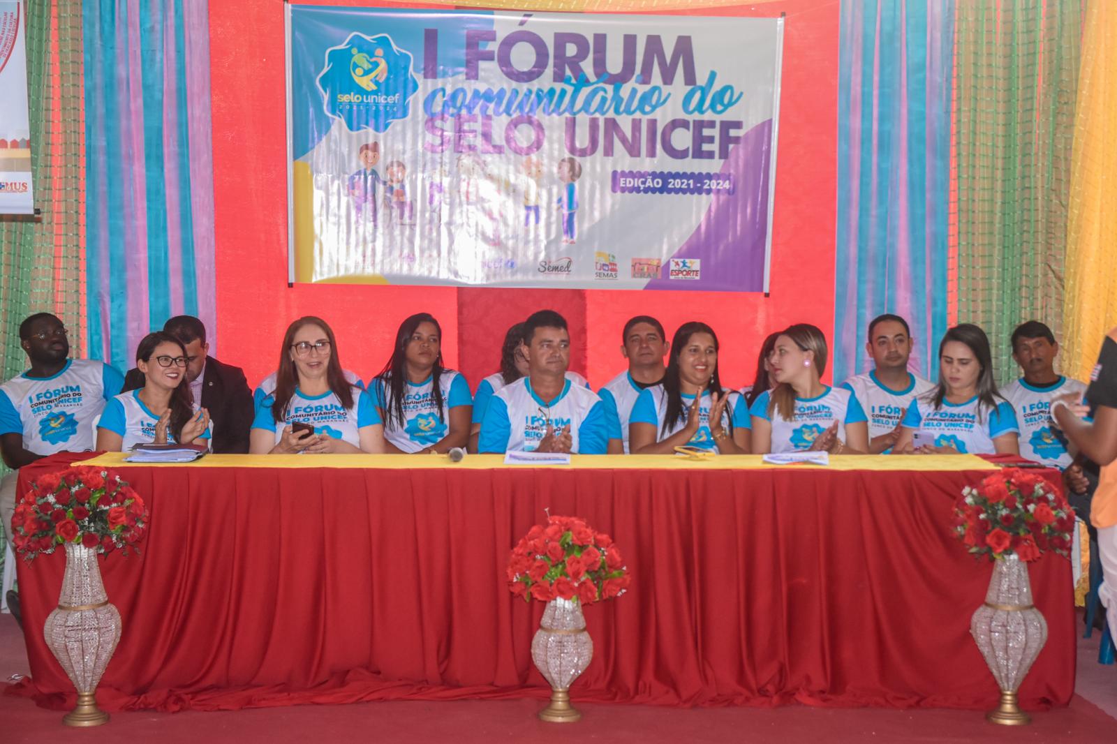 Junco do Maranhão promove o I Fórum Comunitário do Selo Unicef