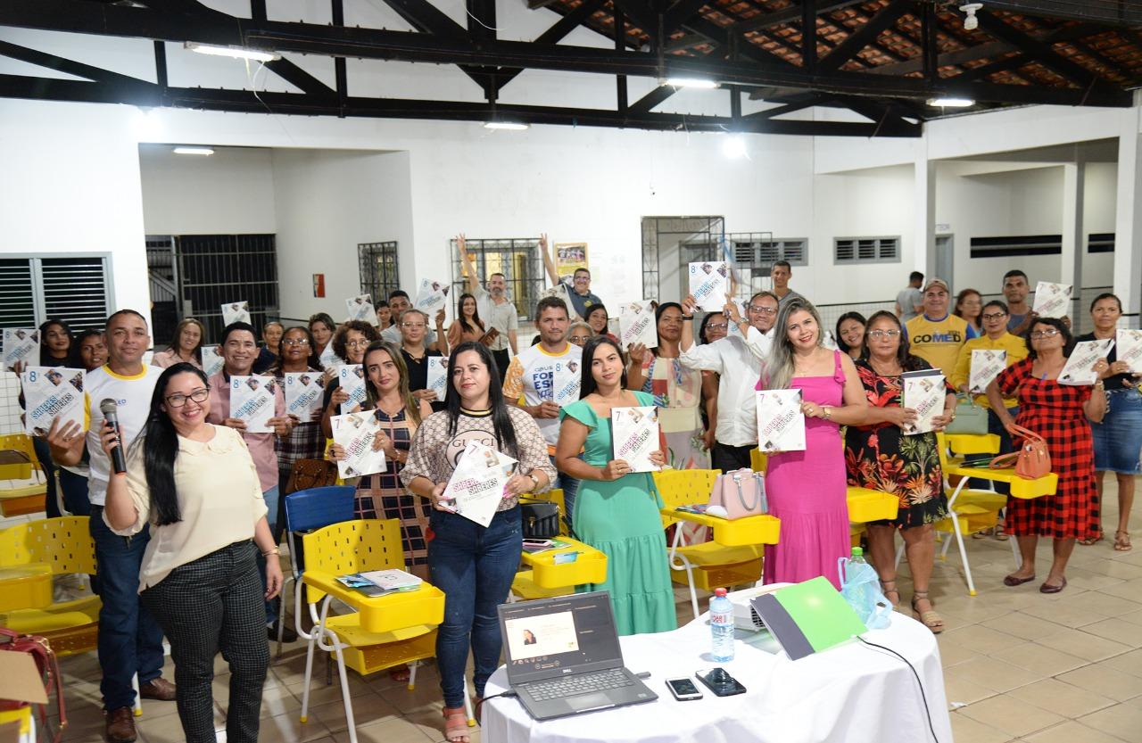 Semed de Centro Novo promove Formação Continuada para professores, coordenadores, gestores e supervisores