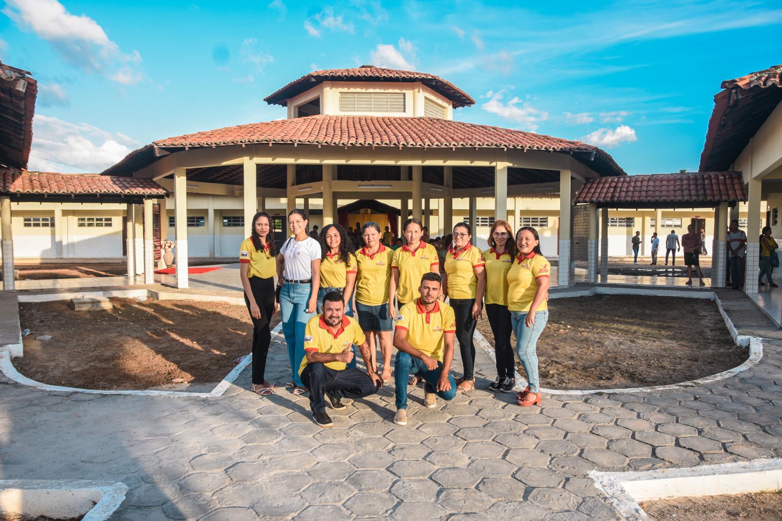 Antonio Filho faz história ao inaugurar a primeira escola em tempo integral de Junco do Maranhão