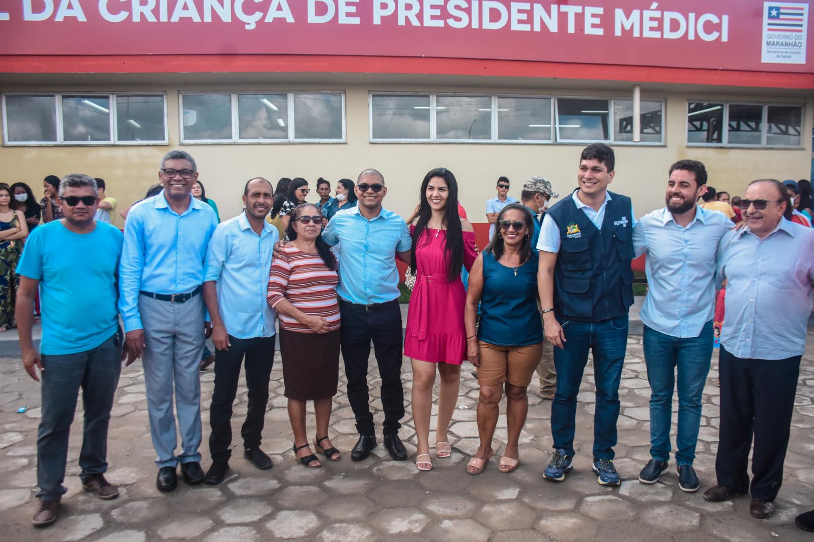 Caçula Coelho celebra dia de grandes inaugurações em Presidente Médici