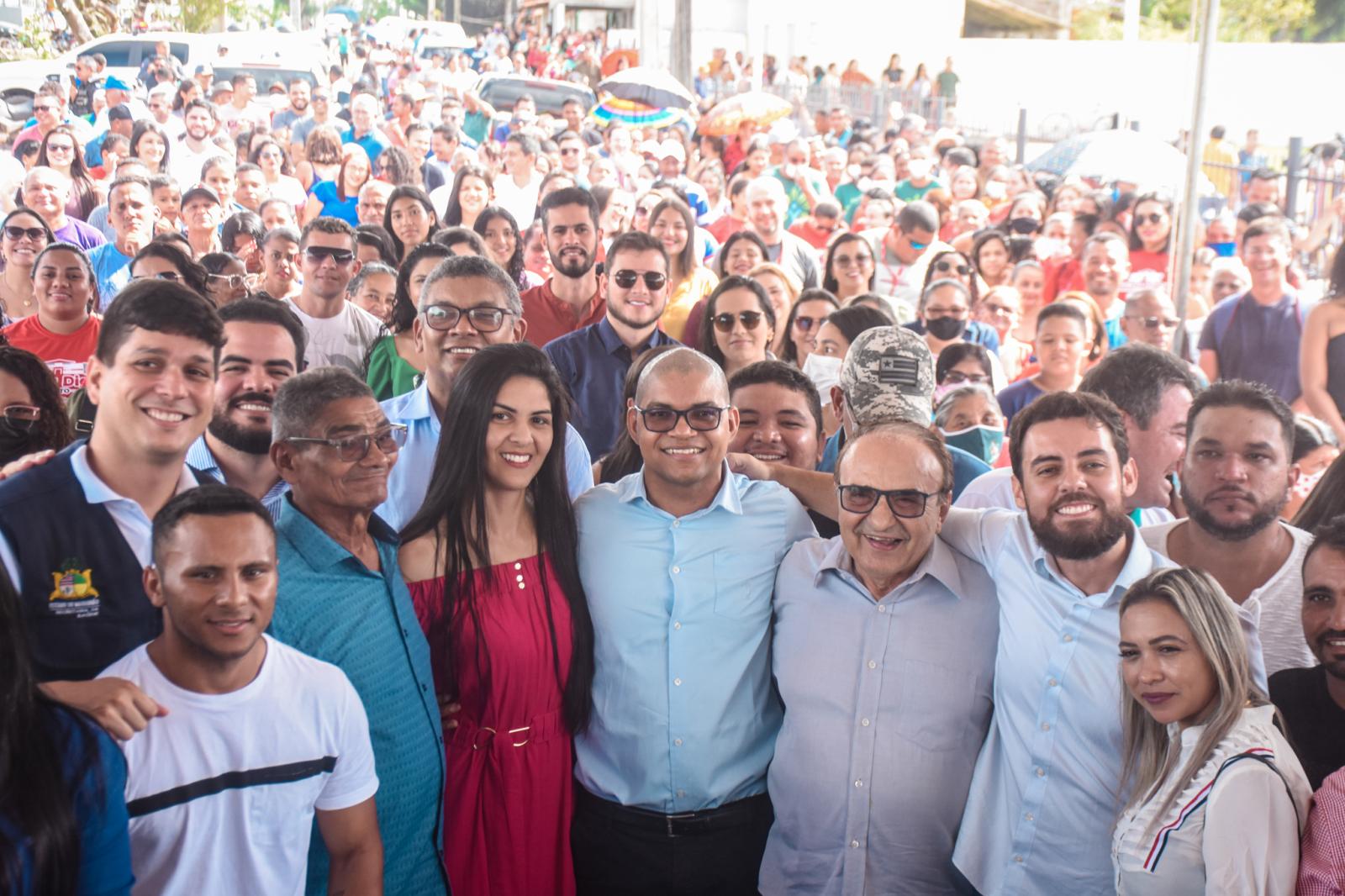 Caçula Coelho celebra dia de grandes inaugurações em Presidente Médici