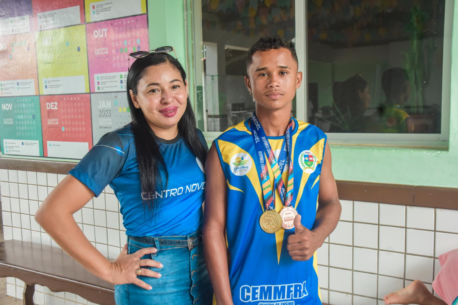 Centro Novo conquista medalhas e entra para a história da região nos JEMs 2022