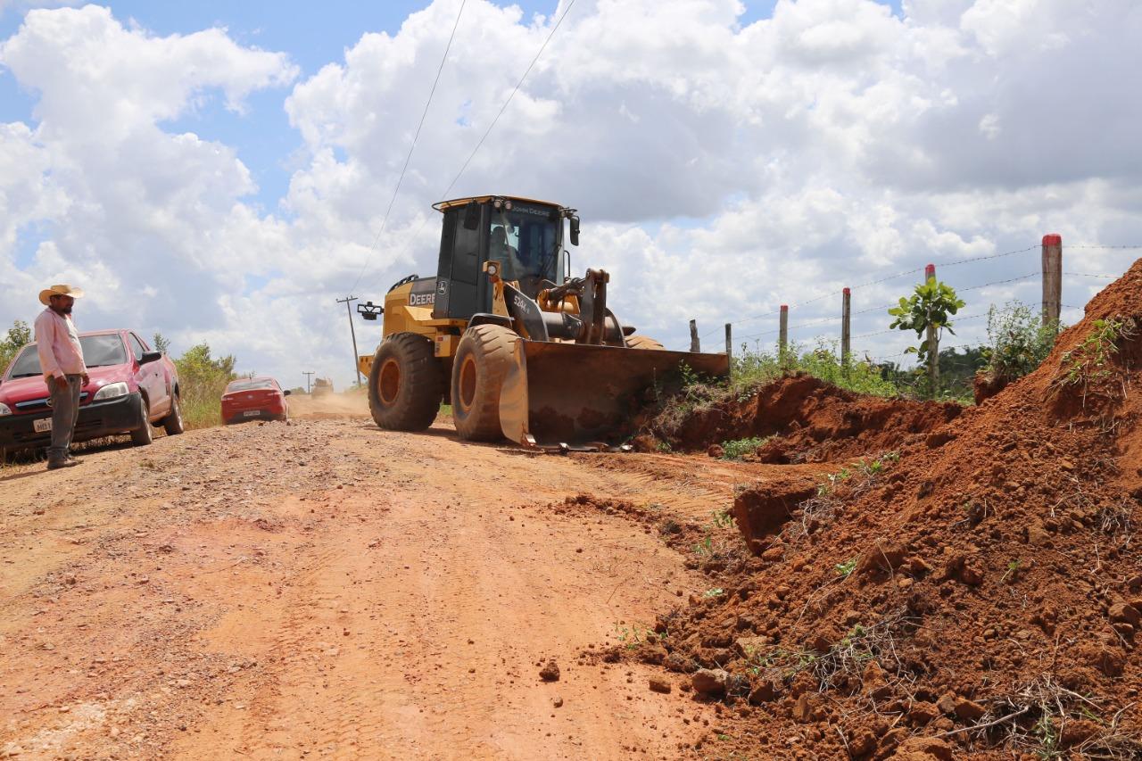 Melhoria nas estradas vicinais e construção de pontes, Centro Novo avançando