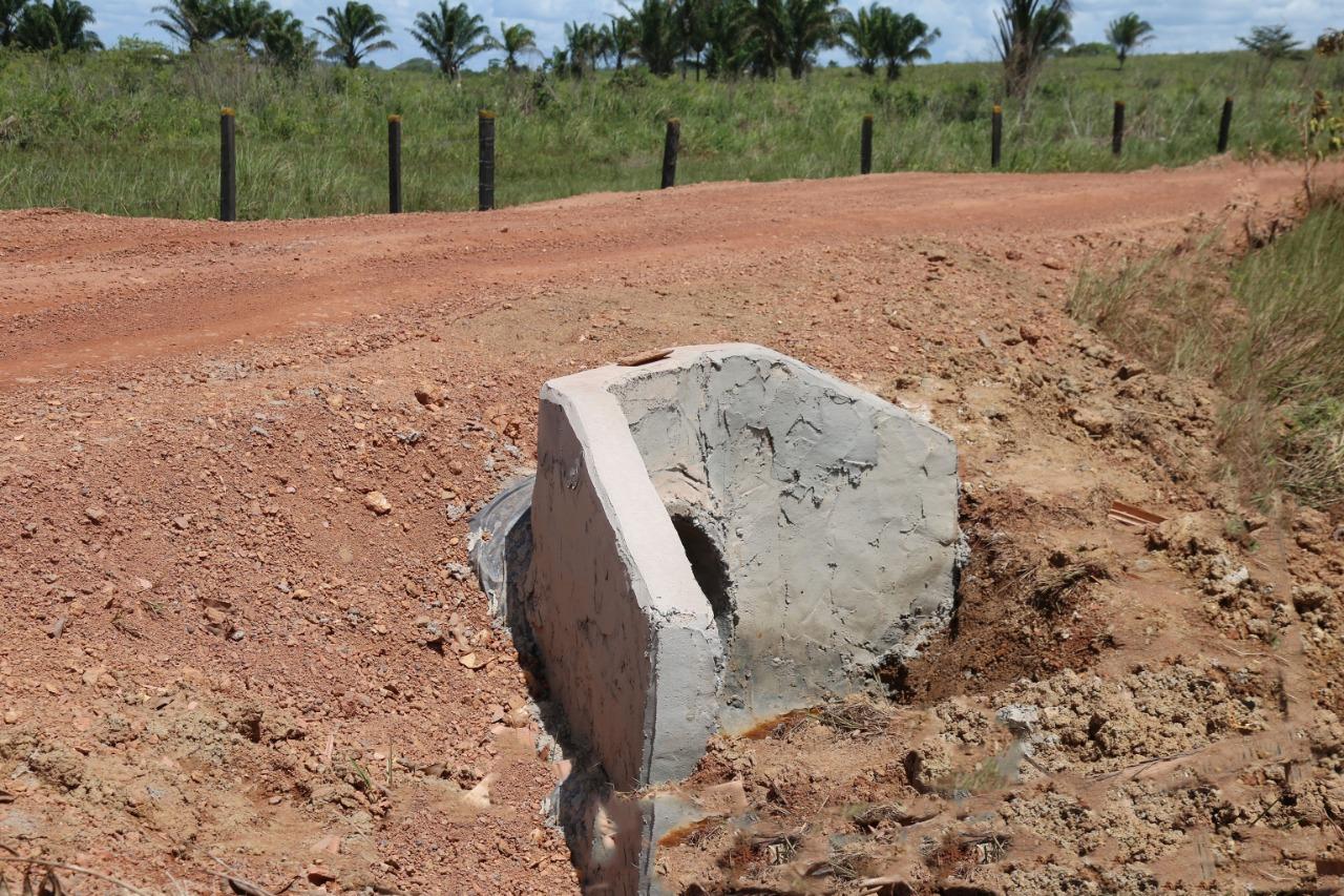 Melhoria nas estradas vicinais e construção de pontes, Centro Novo avançando