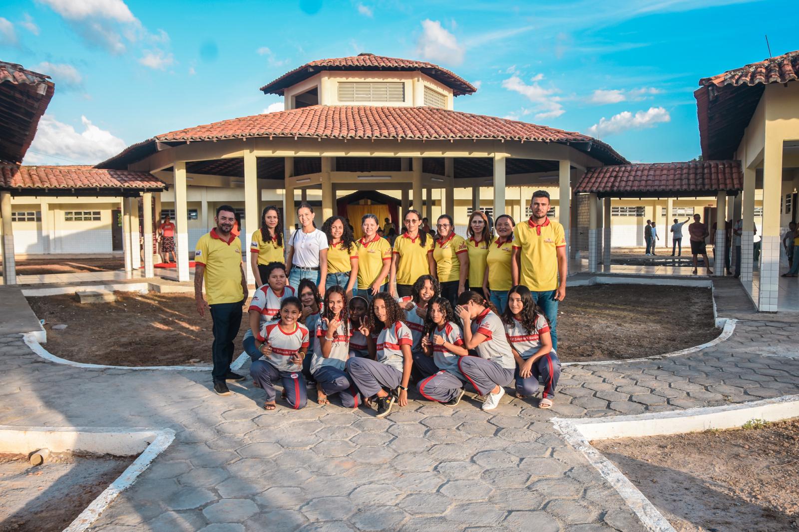 Antonio Filho faz história ao inaugurar a primeira escola em tempo integral de Junco do Maranhão