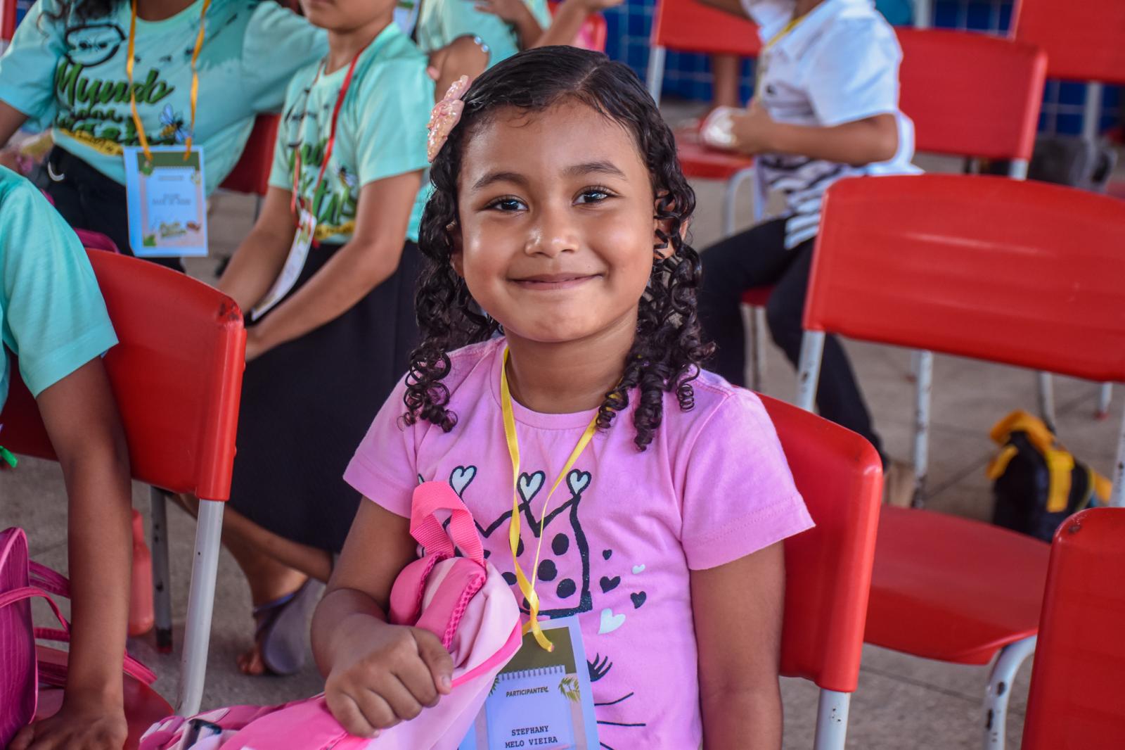 A Escola Cristã de Férias leva orientação e a palavra de Deus as crianças de Maracaçumé