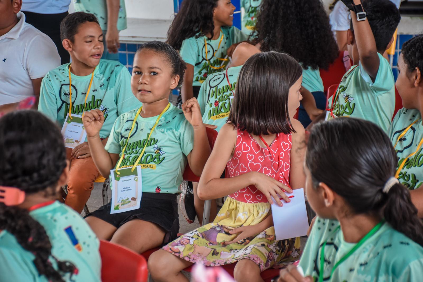 A Escola Cristã de Férias leva orientação e a palavra de Deus as crianças de Maracaçumé